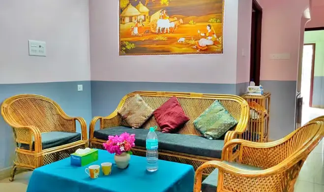 Living room with sofa